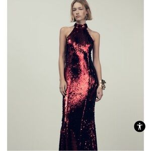 navy maxi floral dress Navy Blue Floral Applique Chiffon Maxi Dress – PinkBlush main image 1